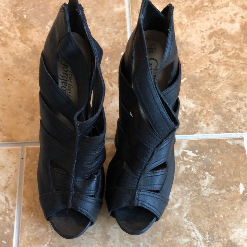 Woman’s high heels